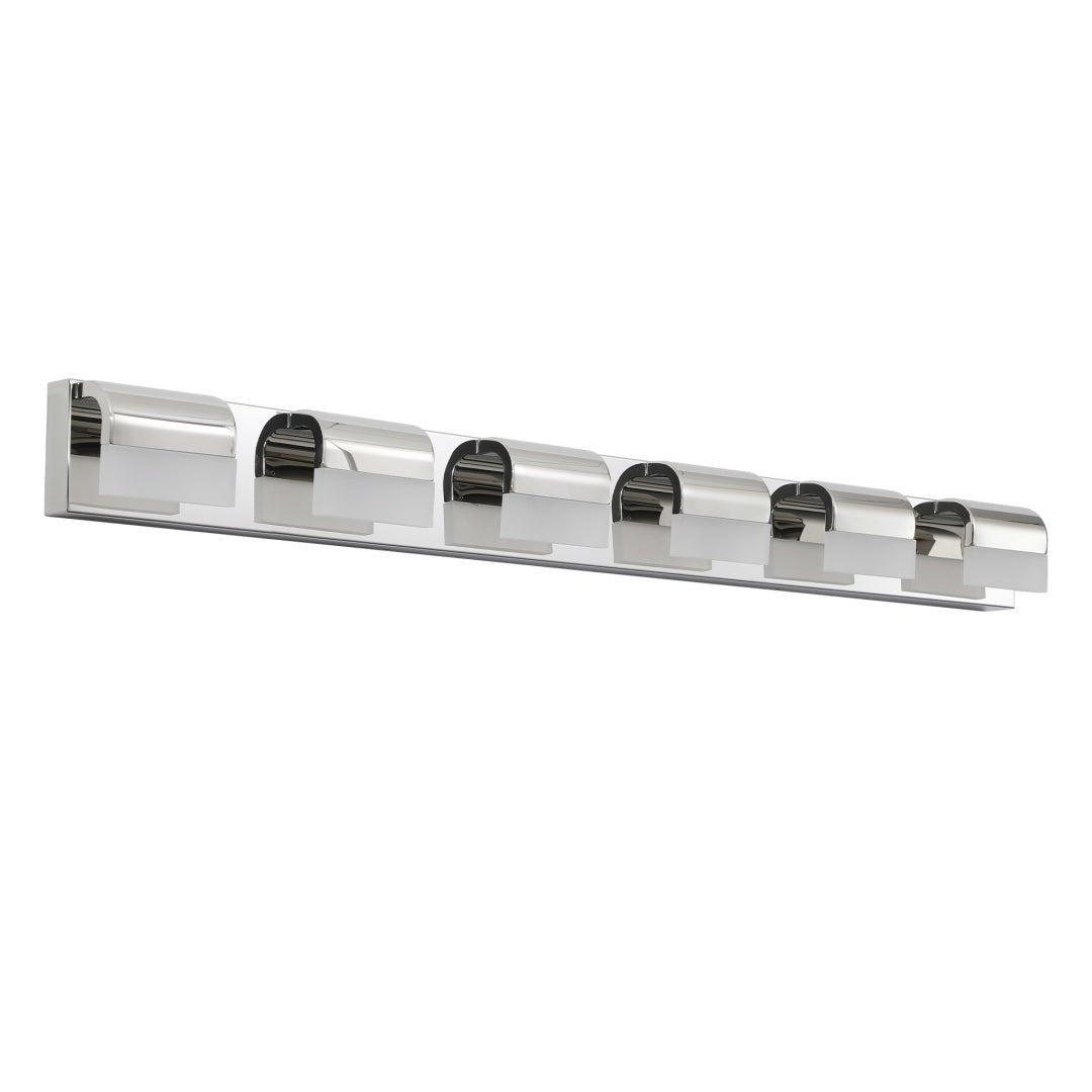 Modern Bathroom Vanity Lighting 6-Light LED Vanity Lights Over Mirror Bath Wall Lighting