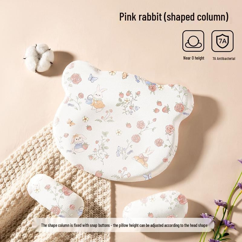 Baby Pillow Shaped Pillow,Baby Pillow 0-6 Months,Newborn Pillow Silicone Comfort Pillow
