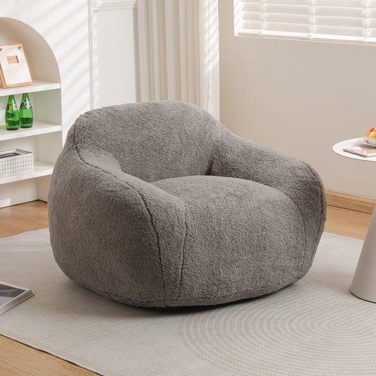Bean Bag Chair ,Bean Bag Sofa For Adults Comfy Beanbag Giant Bean Bag Chair With Spacious Design Bean Bag Couch With Armrest Large Bean Bag Chair With Memory Foam Filler For Living Room Bedroom