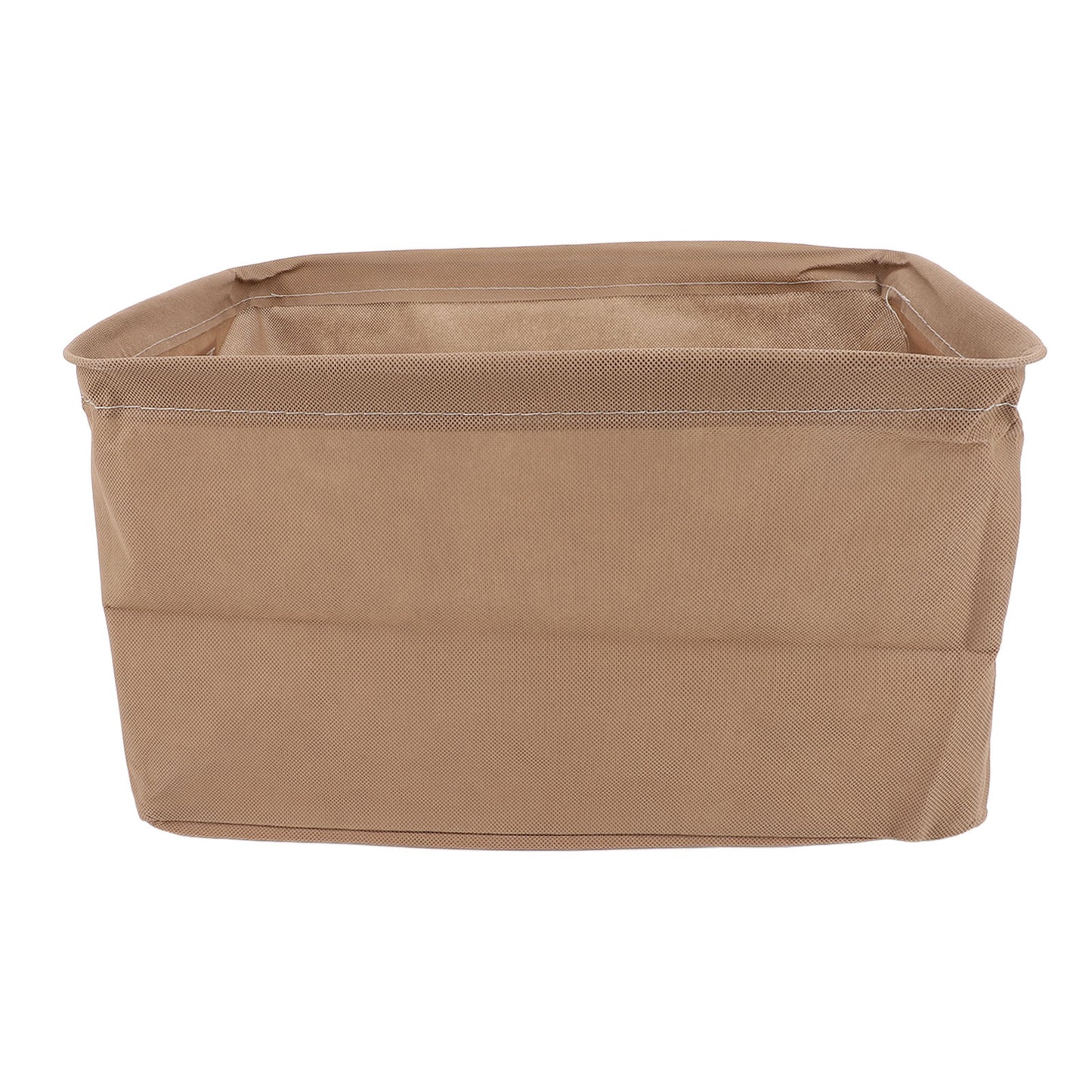 6 Pcs Clothes Storage Box Thickened Fabric Foldable Storage Bin Clothing Container For Closet Wardrobe Khaki 48x28x25cm/18.90x11.02x9.84in