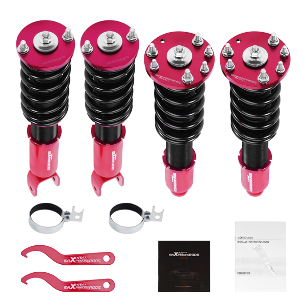 Coilover Shock Absorber Adjustable FIT For Accord 8th Gen 2008-2012 Strut Kits