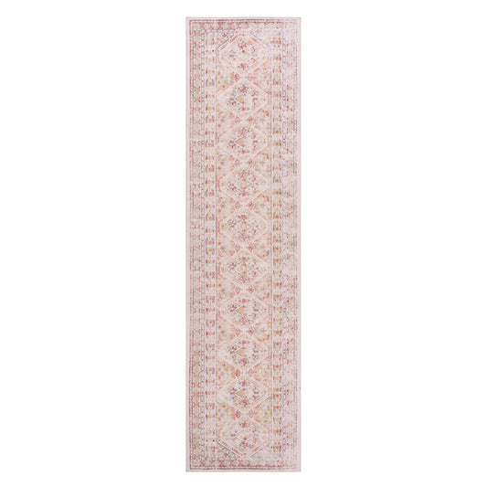 MAVAL Beige Washable Rug 2'6'' X 10' Runner Rug  Beige, 2'6'' X 10'