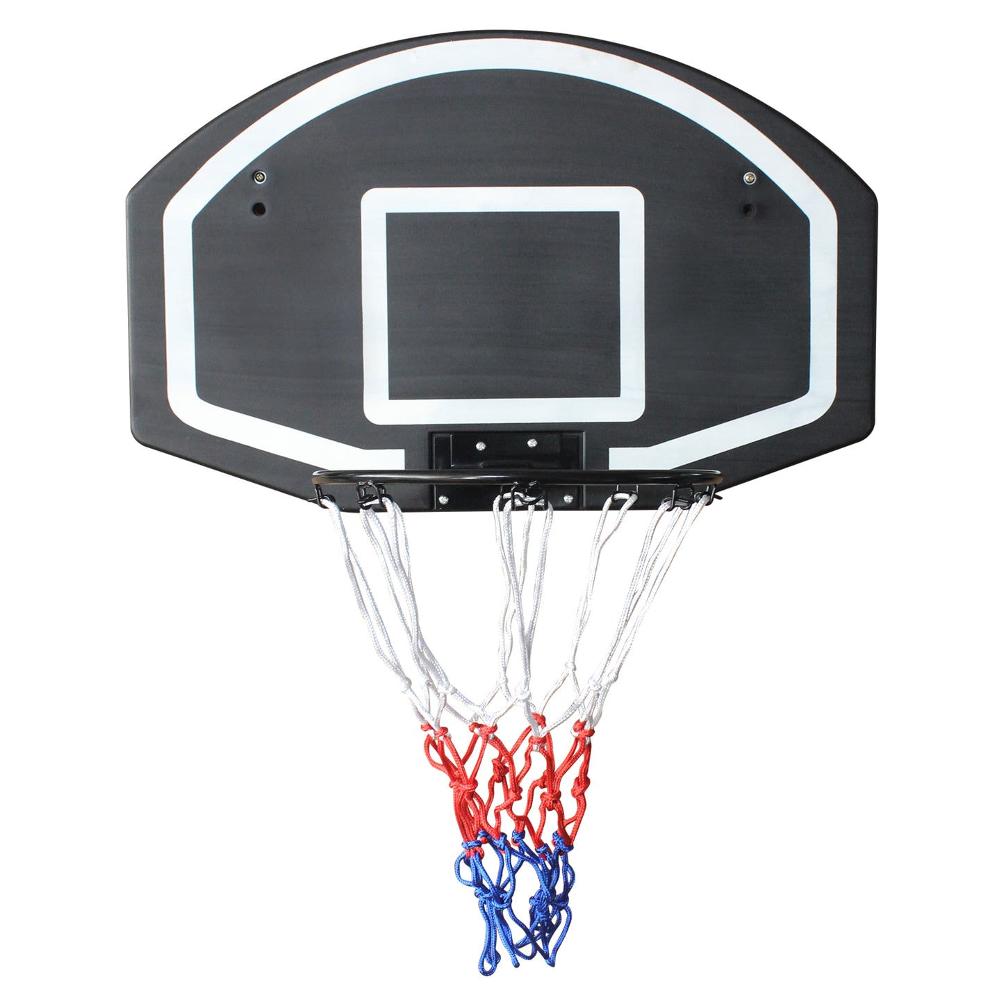 Wall-mounted Basketball Hoop, 28.5 X 18 Inches Shatterproof Back, Folding Hoop, Durable Hoop And All-weather Mesh For Indoor And Outdoor Use