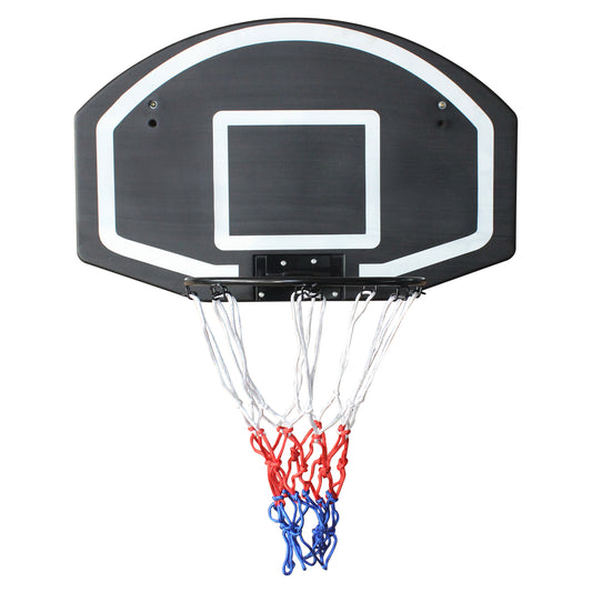 Wall-mounted Basketball Hoop, 28.5 X 18 Inches Shatterproof Back, Folding Hoop, Durable Hoop And All-weather Mesh For Indoor And Outdoor Use