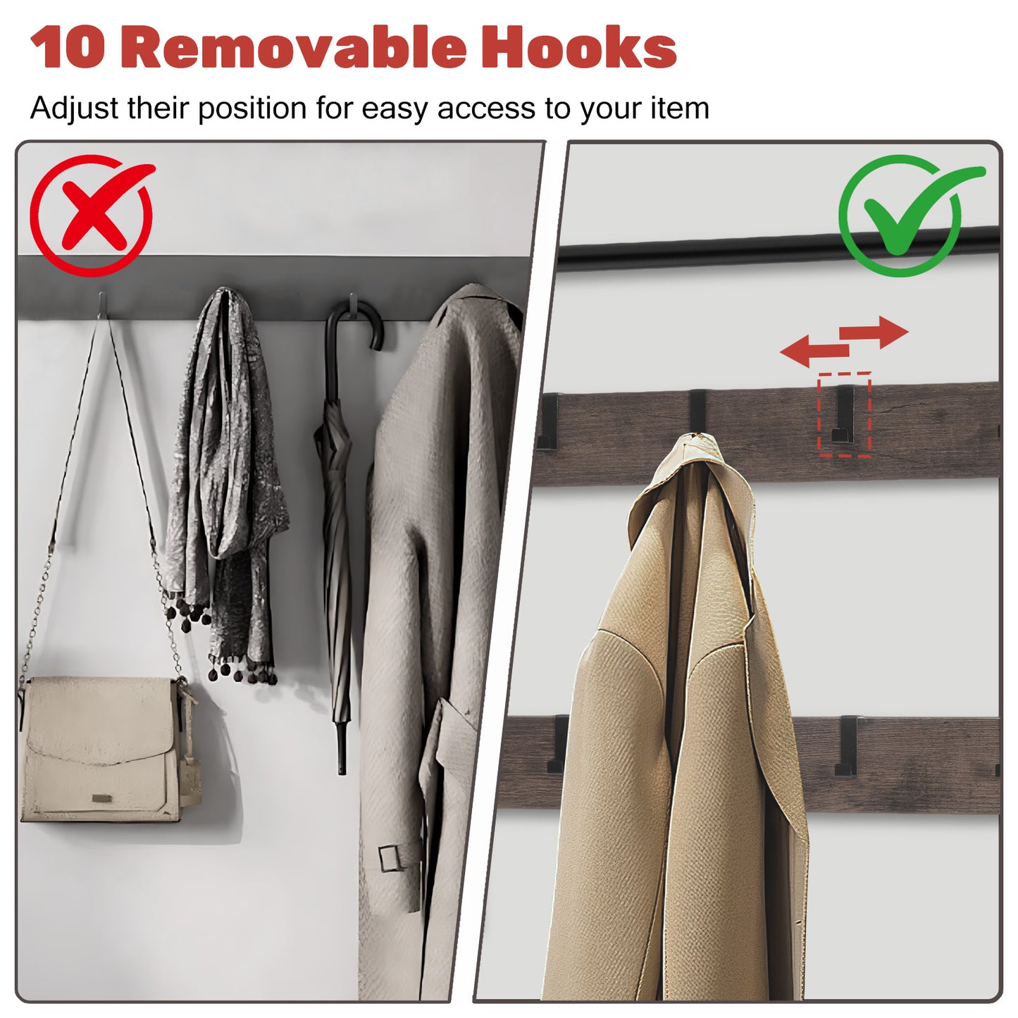 Coat Rack, Shoe Rack