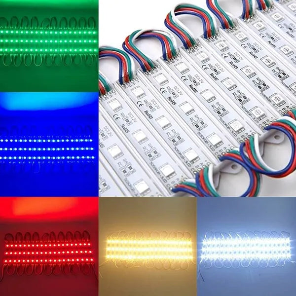 Super Bright IP65 Waterproof 5050 SMD Module Light Sign Strip Lamp DC 12V With Controller