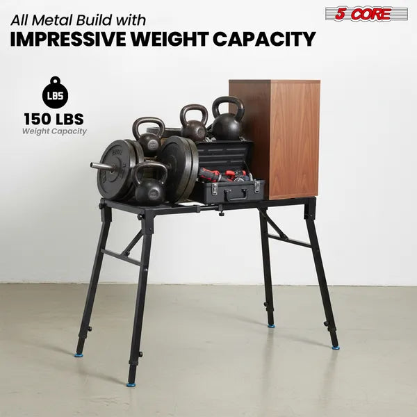 5 Core Keyboard Stand Adjustable Electric Digital Piano Synth Holder Heavy Duty For 54-88 Key Boards