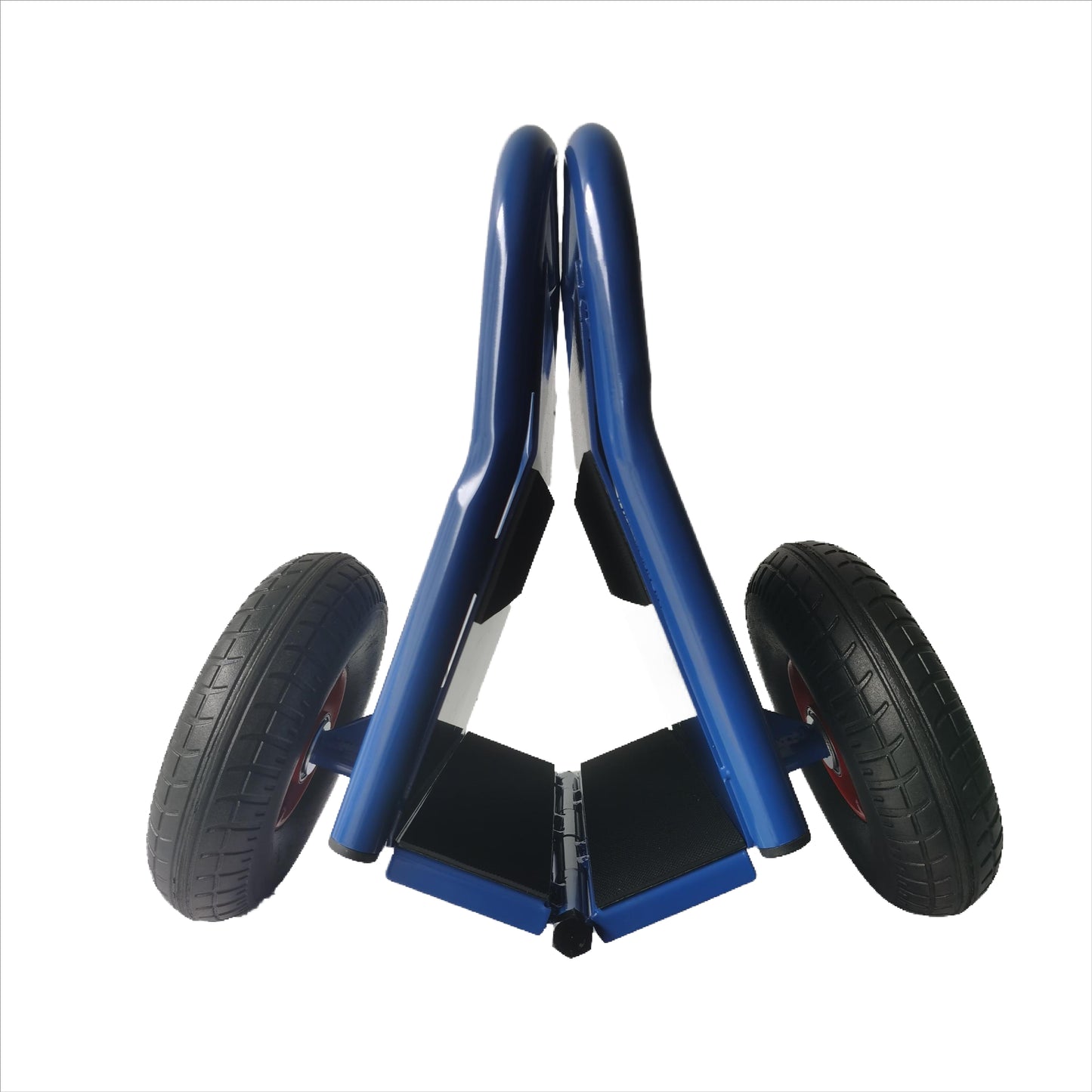 Super Weight  Heavy Duty Panel Dolly, Slab Dolly, Two Nice Handles, 10 Solid Rubber Tires All-Terrain Movement For Heavy Drywall Sheet & Door Material Blue