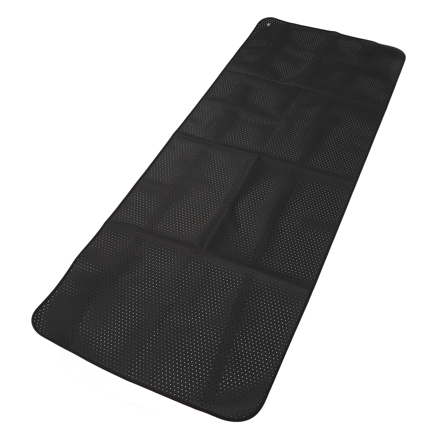 Grounding Sheet Breathable Hole Anxiety Relief Improves Digestion Meditation Grounding Mat With 16.4ft Cable For Sleeping Black