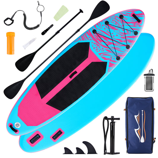 An Inflatable Stand-up Kayak, Equipped With Anti-slip Deck, Durable High-quality Materials And Complete Kayak Accessories.