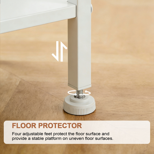 Bedside Table, With Built-in USB--C-type Port Sockets And Adjustable Drawers, 3-layer Storage Rack, And Fabric Drawers
