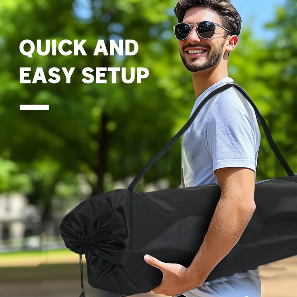 Padded Folding Camp Chair For Adults, Double Camping Chair 600D Oxford Fabric With Armrests, Cup Holders, Carry Bag For Outdoor