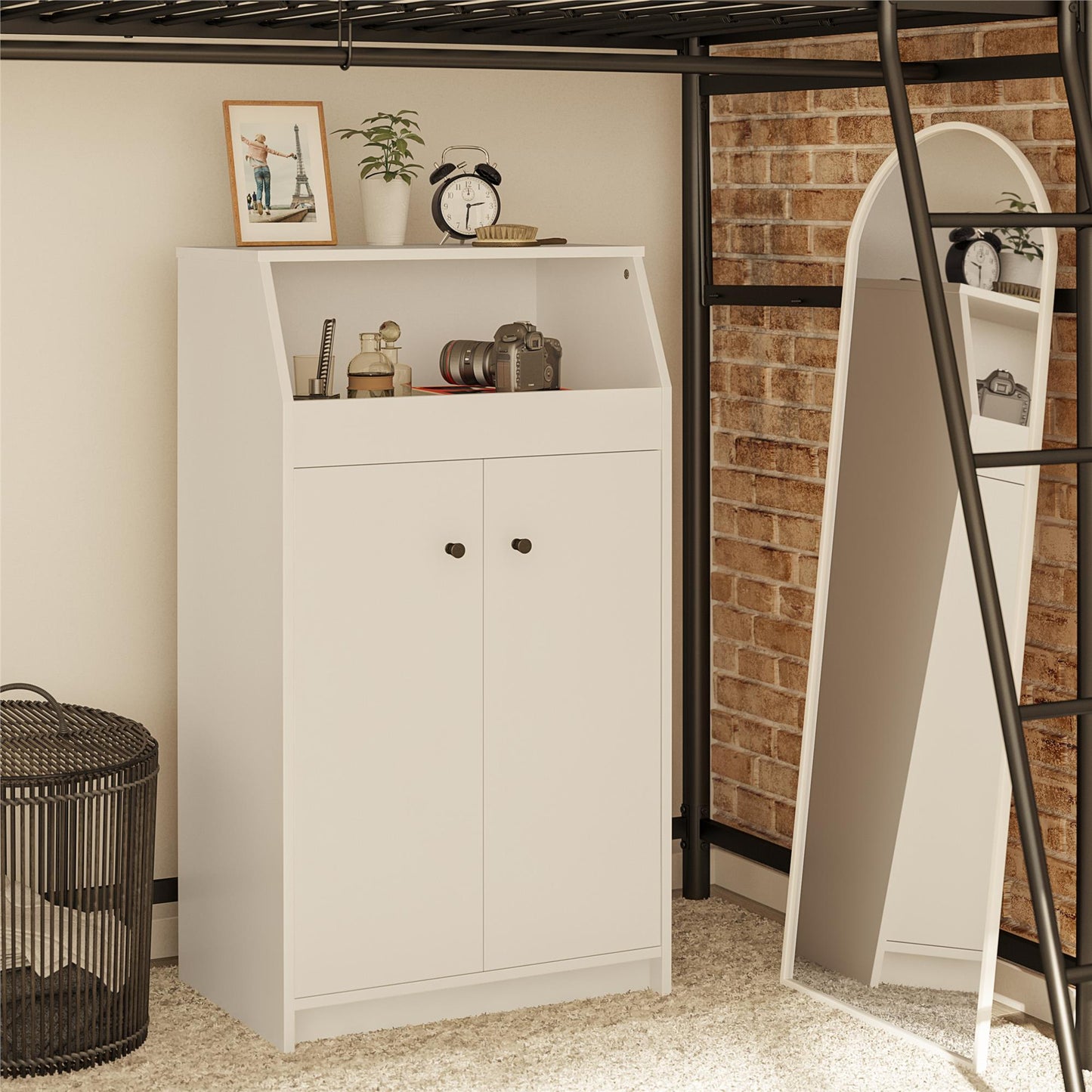 The Loft 2 Door Storage Tower