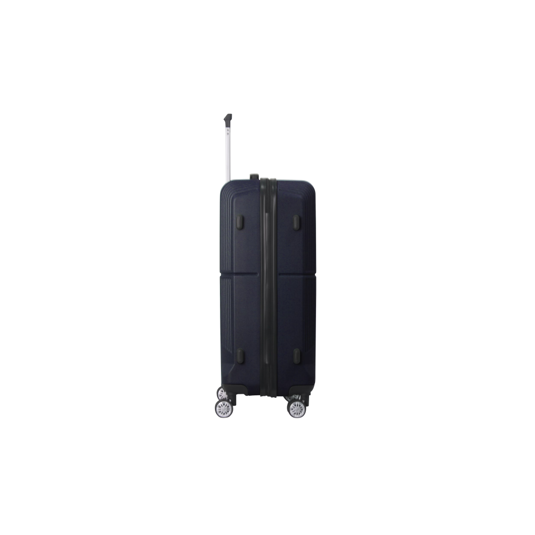 BLUE 3-Piece Premium ABS Luggage Set-20, 24, And 28 Suitcases With Multi-Position Handle, Silent Spinner Wheels, And TSA-Approved Lock-Durable, Stylish, And Spacious Travel Gear
