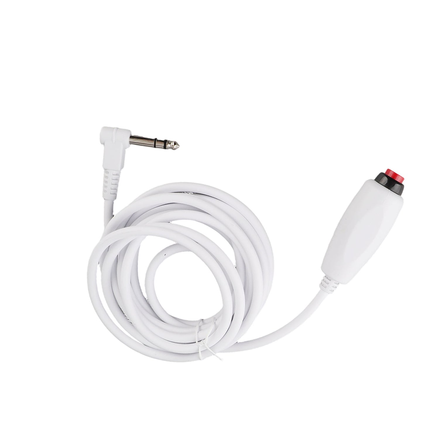 Push Button Cord Universal 6.35mm Interface Replacement Nurse Call Cord With Clip For Nurse Station 9.8ft
