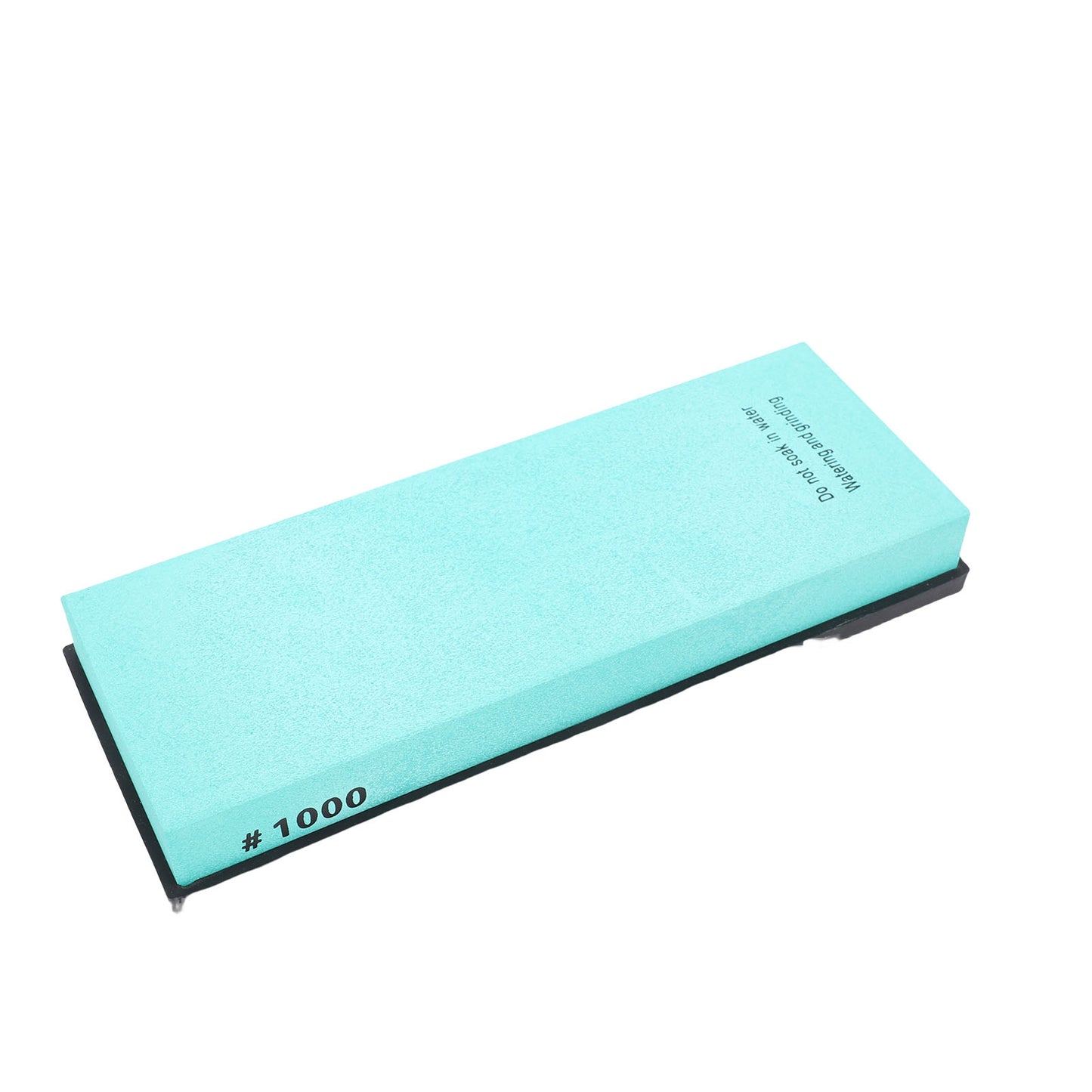 Sharpening Stone 1000 Grit Whetstone White Corundum Anti Slip Silicone Base Multipurpose Use Green
