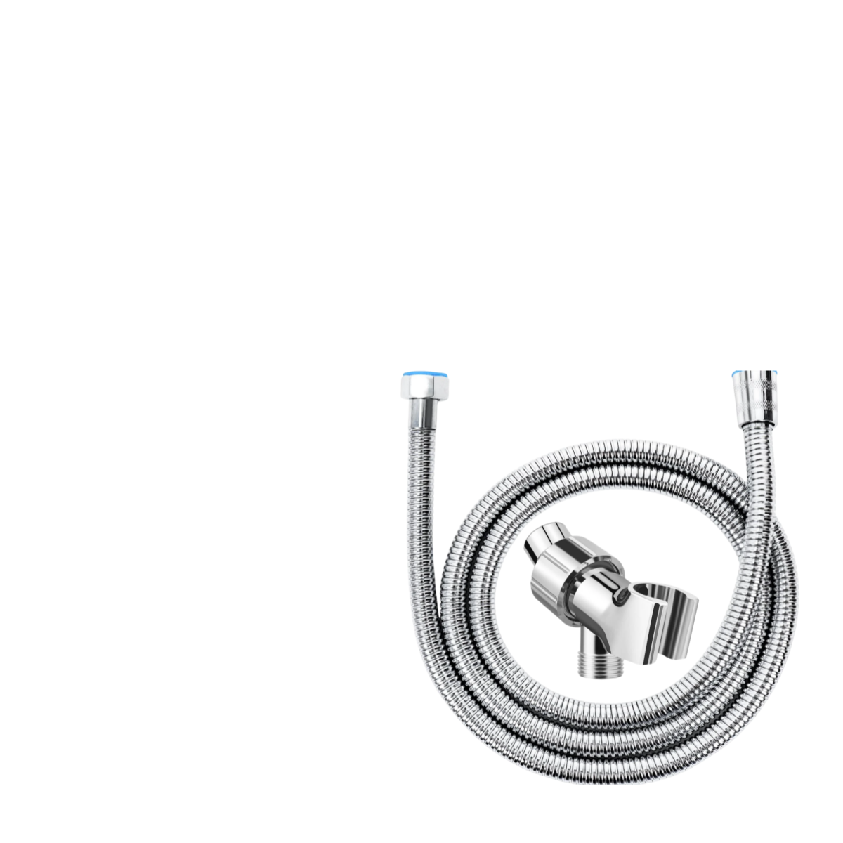 6 Spray Settings High Pressure Shower Head With 1.5MHose Handheld Rainfall Combo With Connector