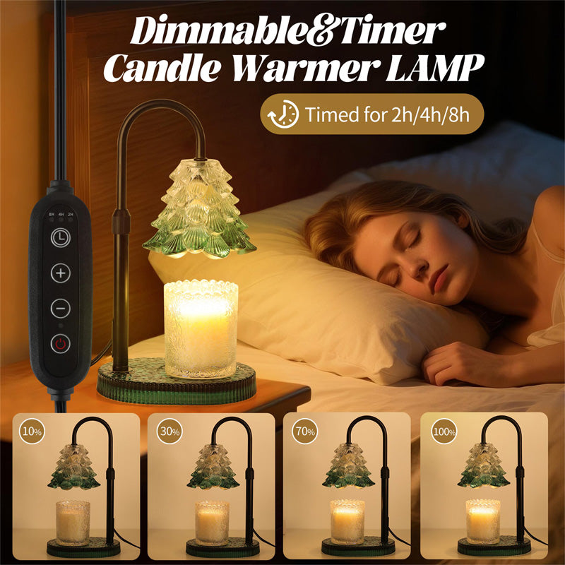 Candle Warmer Lamp With Timer & Dimmer , Adjustable Wax Melt Lamp For Jar Candles, Home Decor Accent