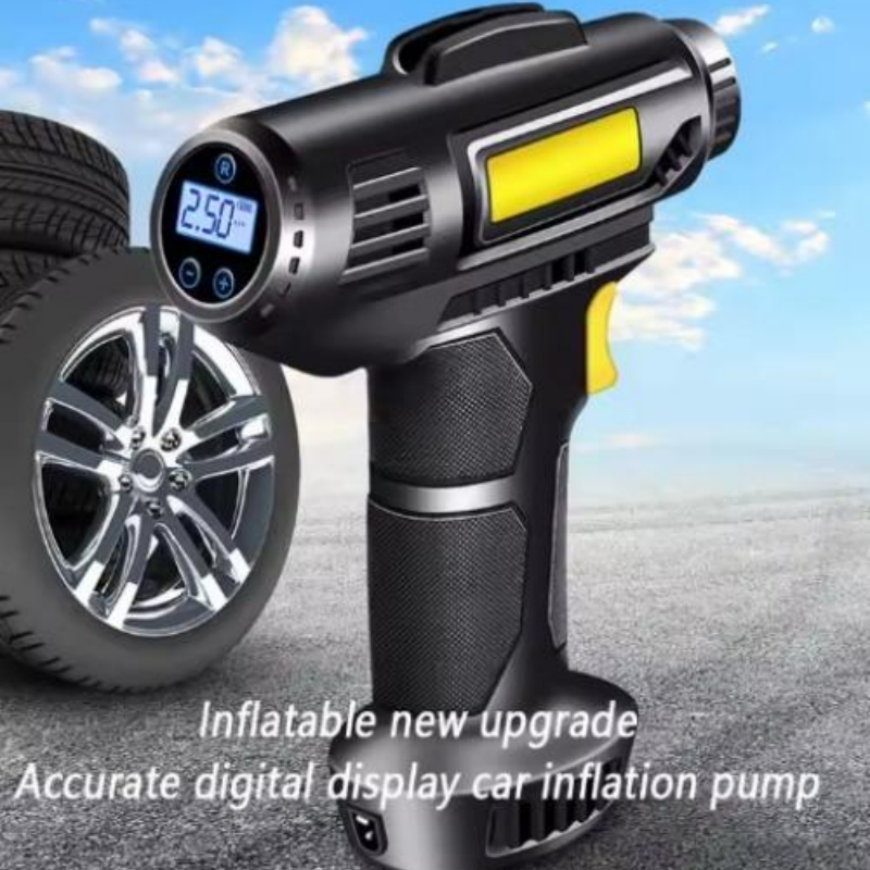 Intelligent Digital Display Wireless Portable Handheld Car Tire And Bicycle Air Pump
