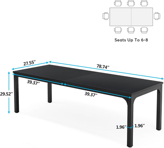 Dual Person Office Table,Computer Desk, Rectangle Executive Desk