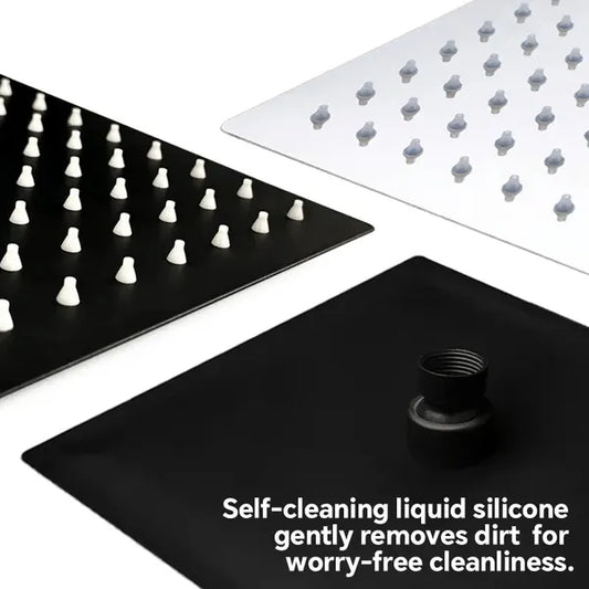 Luxury Bathroom Upgrade - 12-inch Square Shower Head With 3 Spray Modes & 11-inch Arm