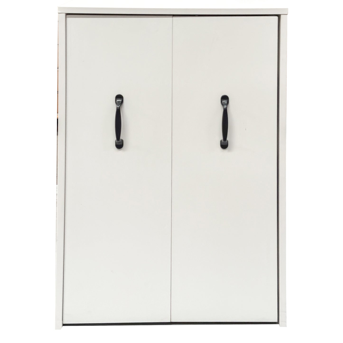 3 Tier Wooden Floor Standing Bookcase,Slide Out Drawer Storage Bookcase File Cabinet,Pull Out Mobile With Door Dustproof File Cabinet,Office Bedroom Living Room Hidden Storage Cabinet With Wheels