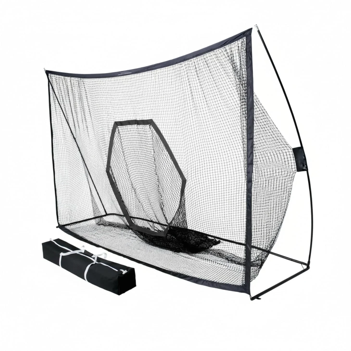 Backyard Golf Net, 10x7-foot Framed Golf Practice Net, Indoor And Outdoor Dual-purpose Sturdy Design