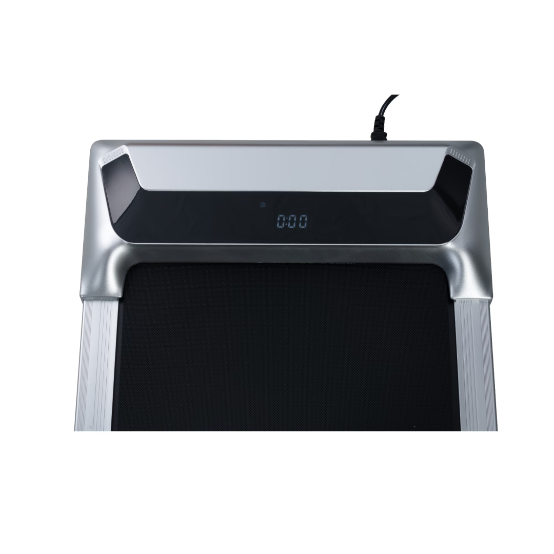 2.5HP Under Desk Treadmill, Portable Walking Pad For Home & Office, Compact Running  Walking Machine With Remote Control, LED Display, Silver