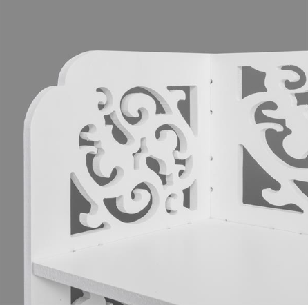 Wood Plastic Board -6-story Carved Shoe Rack