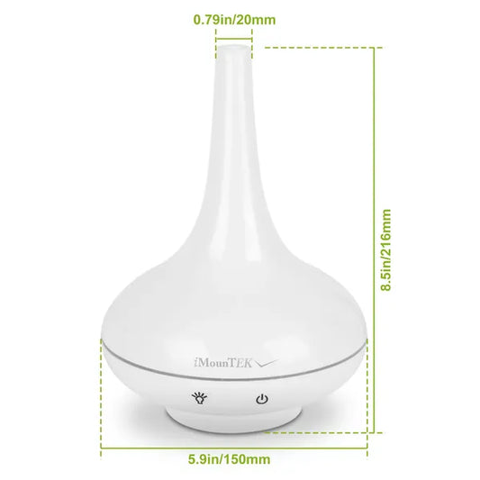 Ultrasonic Cool Mist Humidifier 200ml Aroma Essential Oil Diffuser With Colorful Lights Waterless Auto Off For Office Home Yoga Spa