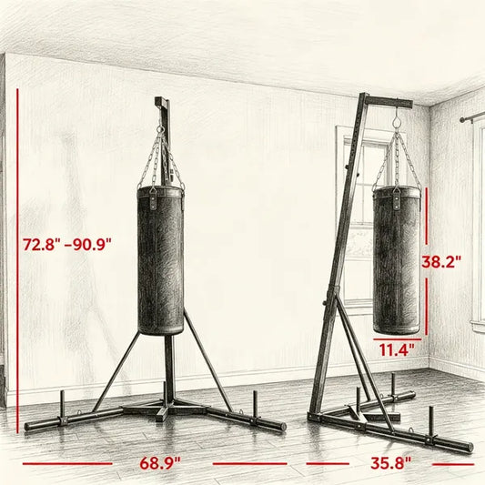 Punching Bag Stand With Sandbag