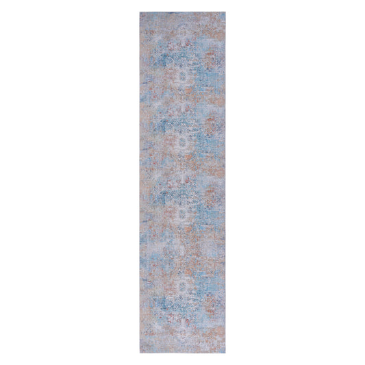 MAVAL Yellow Washable Rug 2'6'' X 10' Runner Rug  Yellow, 2'6'' X 10'