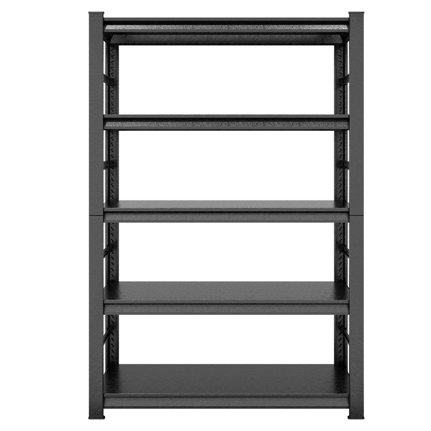 Storage Shelves 5 Tier Heavy Duty Metal Shelving Unit Adjustable Shelving Units And Storage Rack Kitchen Garage Shelf H78 X W47.2 X D18