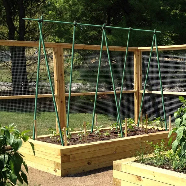 40PC 1/4inch 4ft Dark Green Solid Sticks For Plant Support Offer High Strength, Corrosion Resistance, And Durability, Suitable For Flowers, Vegetables, And Fruit Trees.