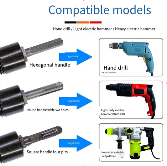 4 PCS Wood Splitting Drill Bit Kit - Splitting Chisel Woodworking Splitting Cone Household Electric Drill Hand Drill Impact Drill Splitting Bit Water Drill Bit For Home Use With Ease