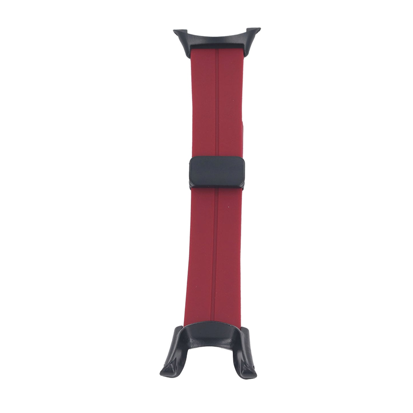 Magnetic Watch Band For Suunto Ambit 1 2 2S 2R 3 Sport 3 Peak Adjustable Waterproof Folding Clasp Magnetic Clasp Loop Strap Wine Red