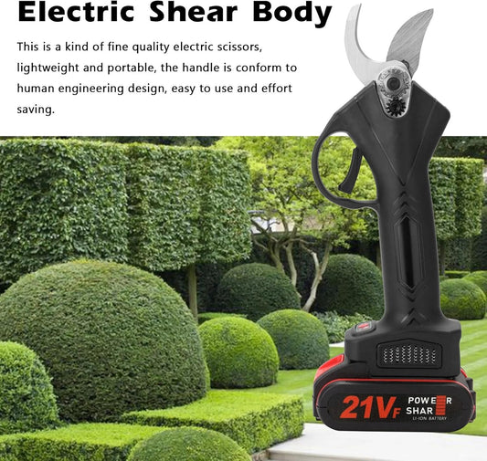 Anbull Electric Pruning Shears Professional Cordless Electric Pruning Shears Pruner With 2PCS Backup Rechargeable 2Ah Lithium Battery Powered Tree Branch Pruner