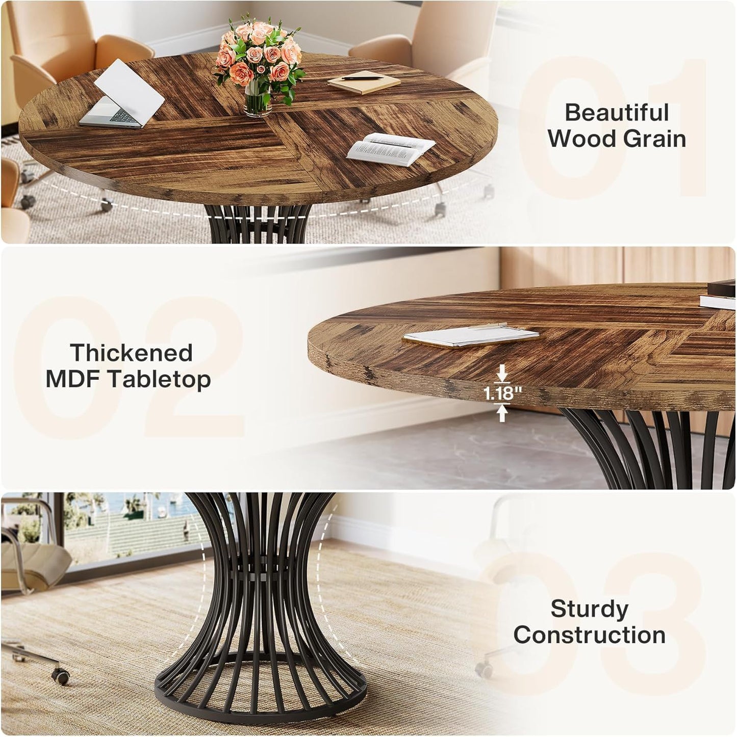 Dining Table, Storage Desk, Kitchen Table