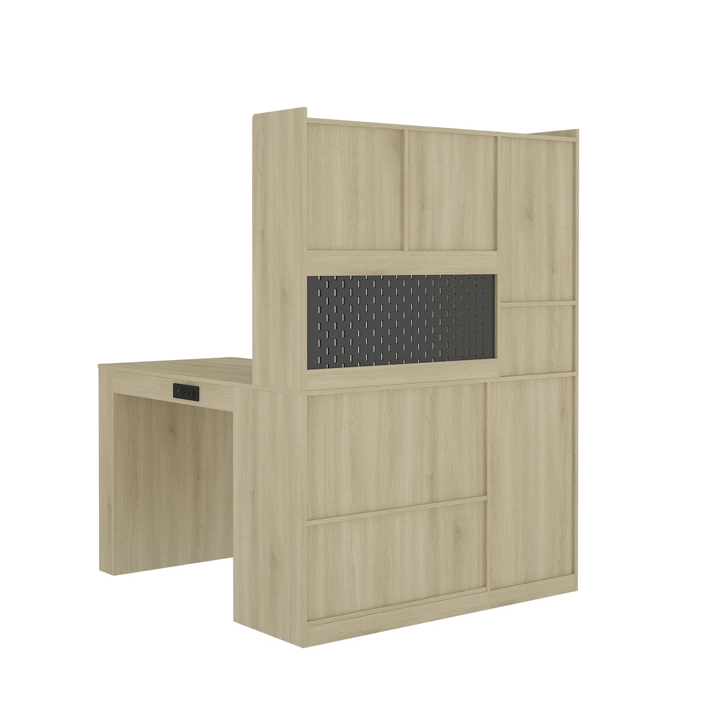 L Shaped Desk With Charger,Computer Desk With Drawers,Bookshelf,with LED Light,Modern Corner Desk,Home Office Desk,L-Shaped Study Table Writing Desk,Corner Gaming Computer Desk With Storage