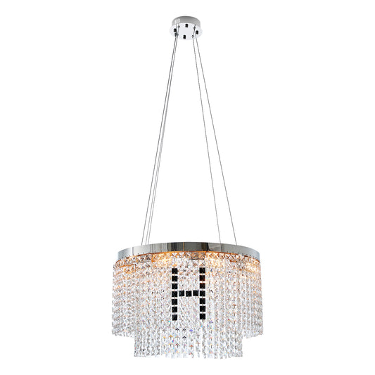 Modern Crystal Chandelier For Living-Room Round Cristal Lamp Luxury Home Decor Light Fixture