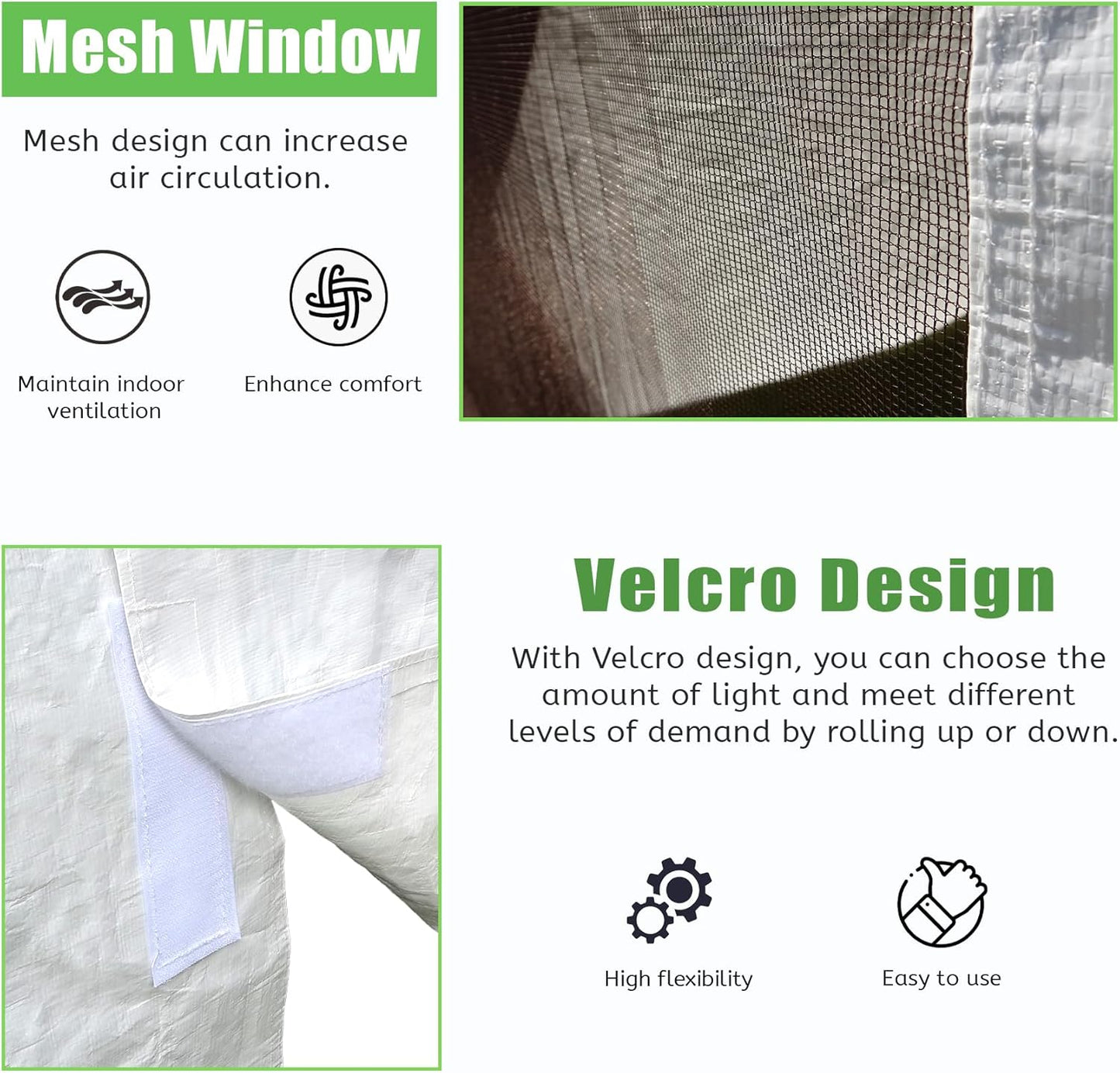 12  X14   Gazebo Cover For Hardtop Gazebos, Outdoor Universal Winter Gazebo Cover With Sidewalls And Mesh Windows, All Season Waterproof Enclosed Gazebo Cover, White