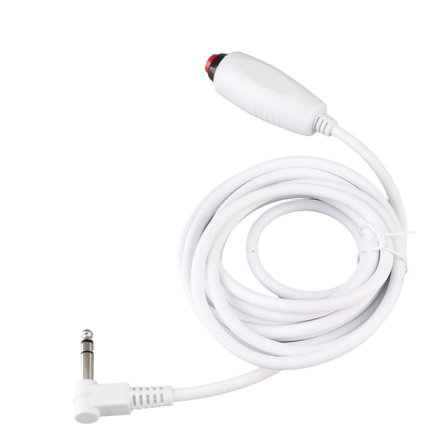Push Button Cord Universal 6.35mm Interface Replacement Nurse Call Cord With Clip For Nurse Station 9.8ft