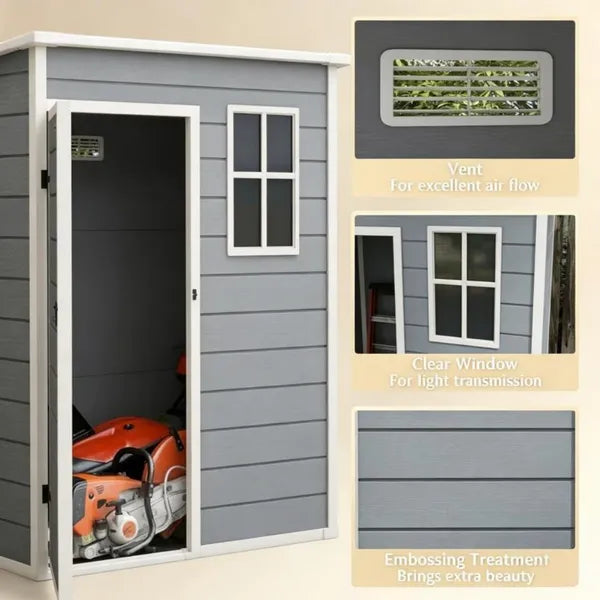 Outdoor Garden Storage Shed Tool House