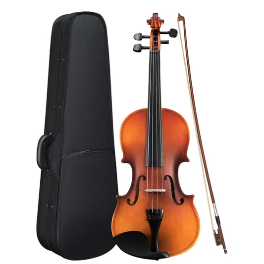 Brand New 4/4 Acoustic Violin Set (includes Case, Bow, Rosin, Tuner, Shoulder Rest, Strings, And Tone Marks)