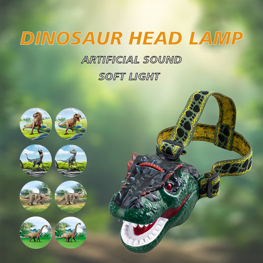 Dinosaur Headlights With Lighting Music,only Can Be Used On TK
