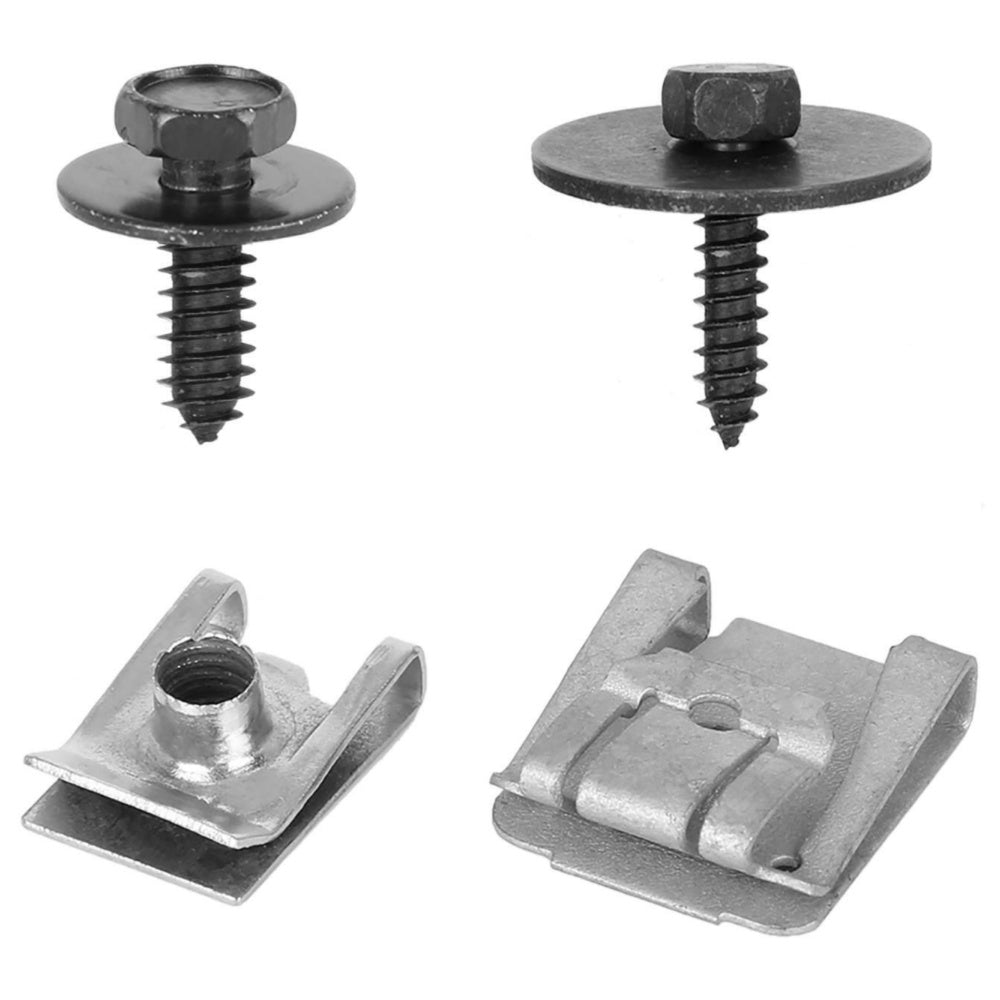 For 06 Ram 2500 SLT Night Runner Sport Front Floor Mat Retaining Clip Hook Pair