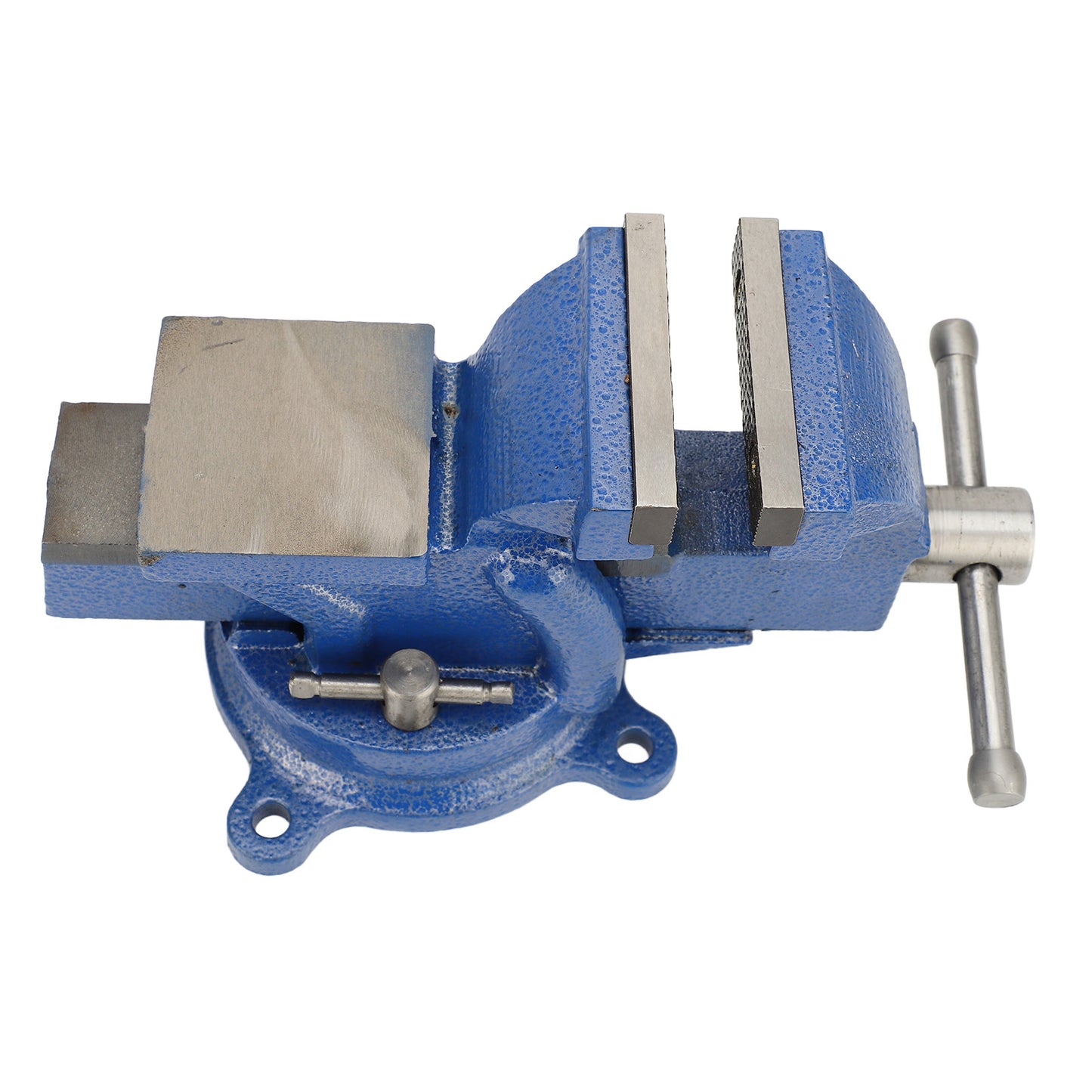 Bench Vise 3 Inch 360 Degree Swivel Base Secure Grip Carbon Steel Cast Iron Workbench Clamp Tool