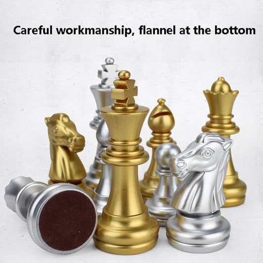 Travel Folding Magnetic Chess Set,9.8 In, 25 Cm,Folding And Portable Chess Board Games