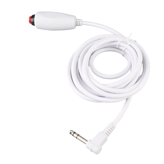 Push Button Cord Universal 6.35mm Interface Replacement Nurse Call Cord With Clip For Nurse Station 9.8ft