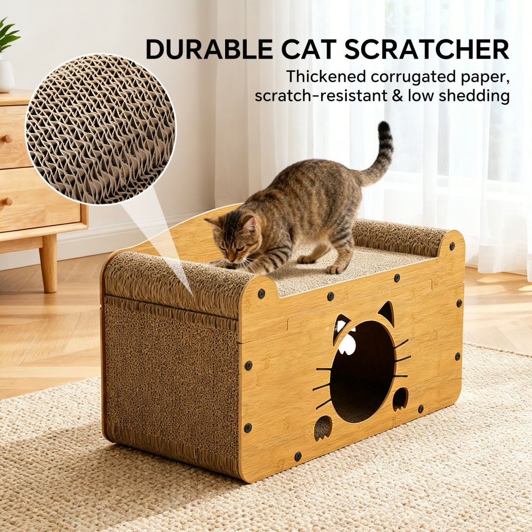 Only Self Pickup---C Sofa Bearded Cat 56